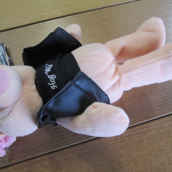 Sturgis 2005 Motorcycle Rally 9" Hog Wild Plush Porky Pig Doll - Picture 9 of 10